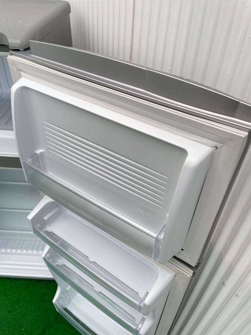 899 アクア トップフリーザー 2ドア冷蔵庫 シルバー 一人暮らし 単身