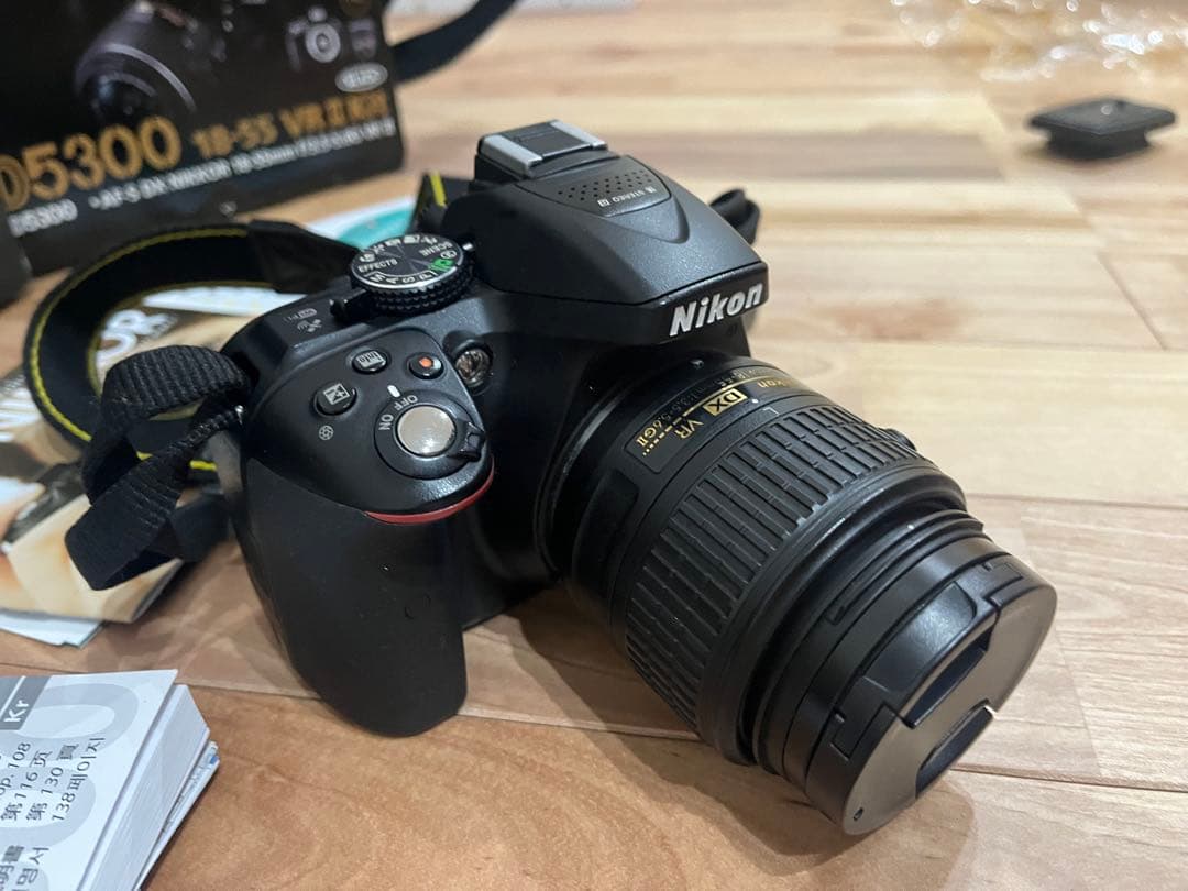 Nikon D5300 ブラック　ダブルズームキット　美品
