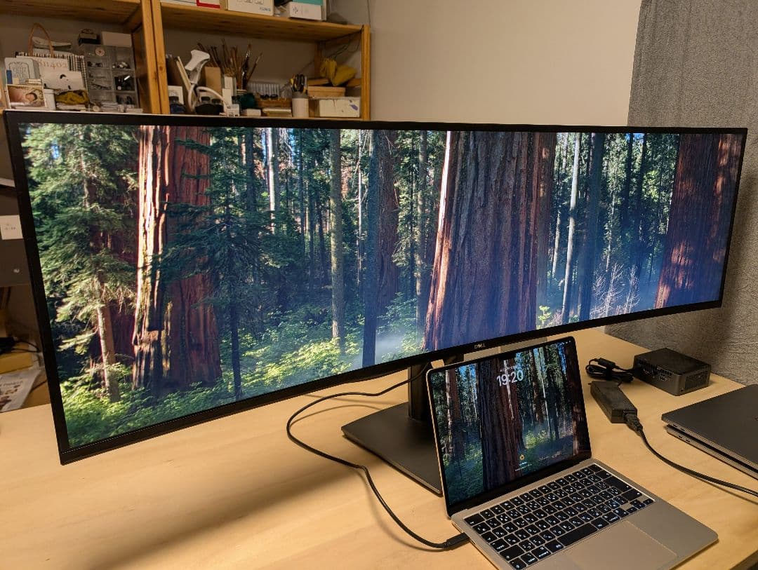 値下げ！【美品】Dell U4919DW 49インチ ウルトラワイドモニタ－