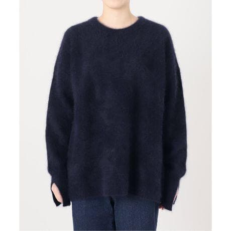 良品 IENA fluffyファープルオーバー ニット シャギー ラクーン