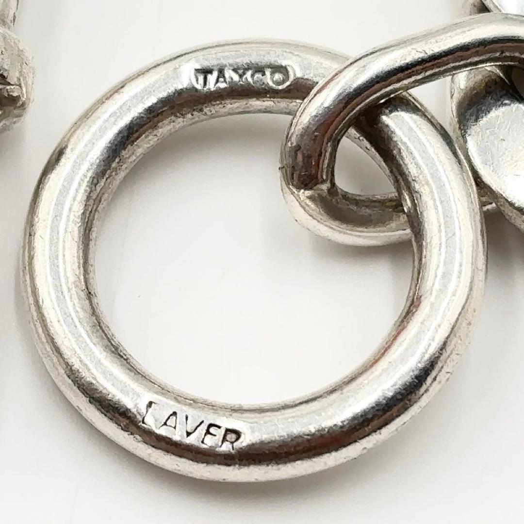 LAVER ラバー カーブチェーン ブレスレット 13mm シルバー