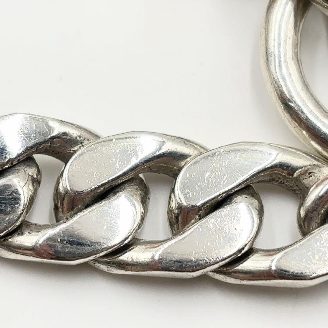 LAVER ラバー カーブチェーン ブレスレット 13mm シルバー