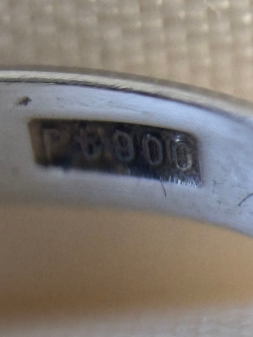 m*i様 プラチナ立爪リング /Pt900 一粒ダイヤモンド