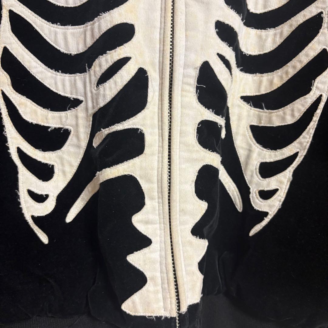 John's by Johnny スケルトン リバーシブル 刺繍 ジャケット