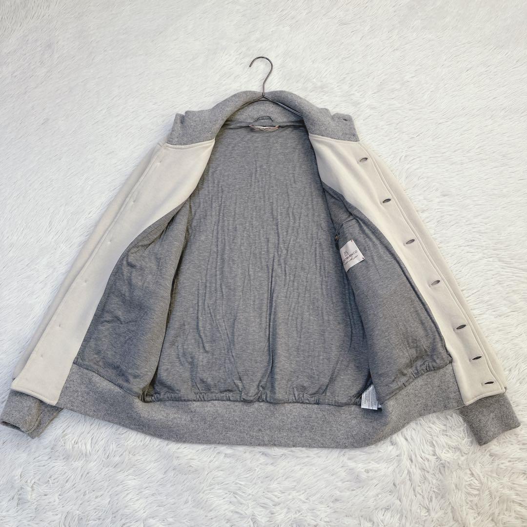 CAPOBIANCO イタリア製 カシミヤ混 ジャケット ブルゾン アイボリー