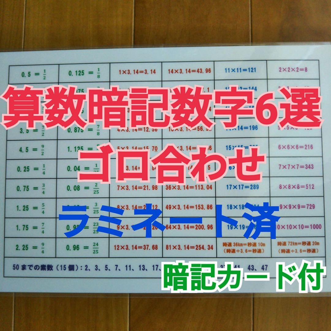 【中学受験】国語重要語句暗記カード（カット前）他2点