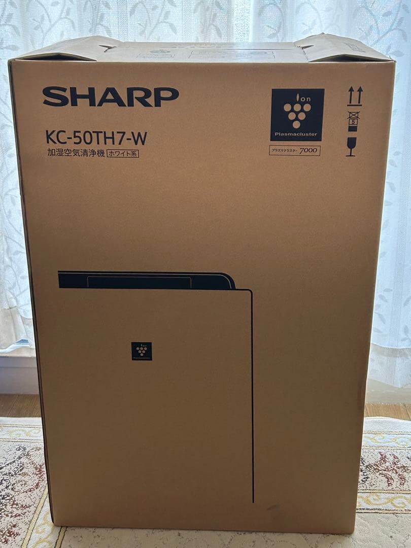 【新品未開封】SHARP KC-50TH7-W 加湿空気清浄機