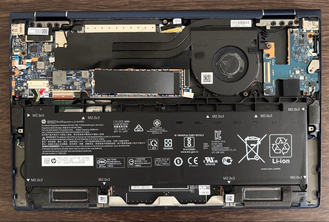 ジャンクHP Elite dragonfly （バックライトNG）