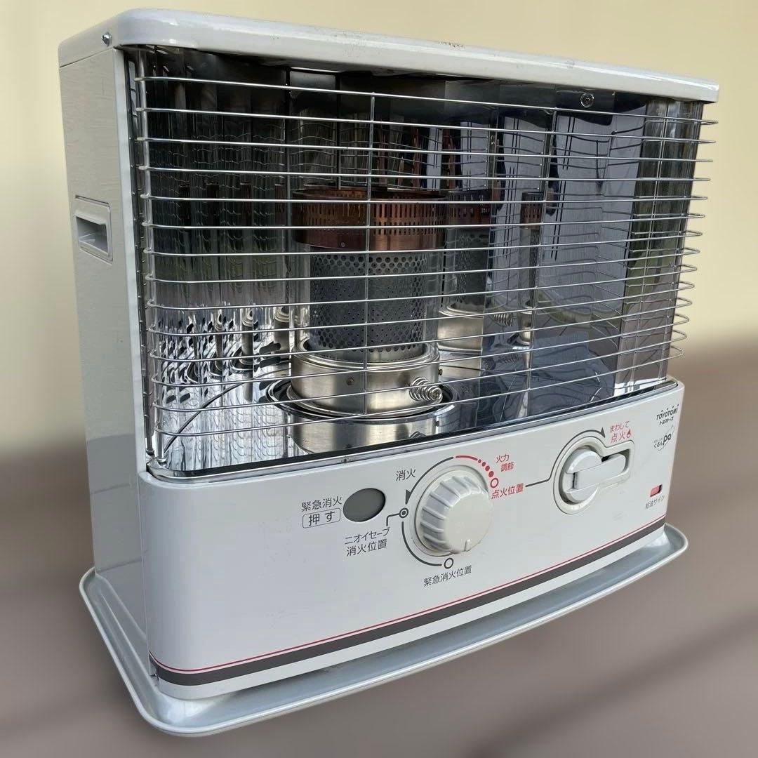 トヨトミ 電池レス石油ストーブ (電池レス点火/コンクリート11畳/木造8畳)