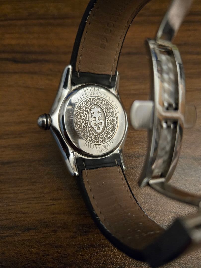 CORUM 腕時計 バブル ダイヤベゼル 39.151.4【がぱおらいす】