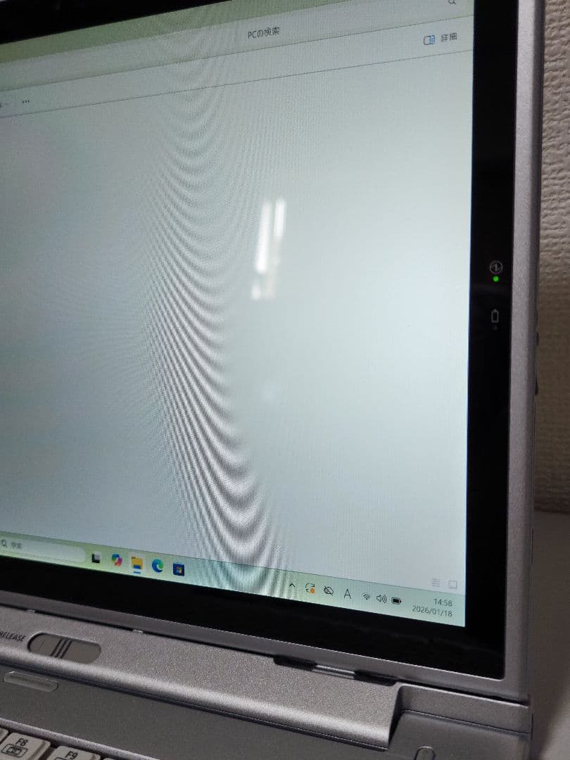 パナソニック 2in1モデル Let's note CF-XZ　タッチパネル