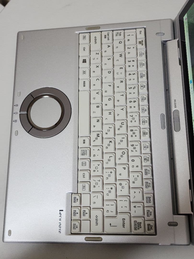 パナソニック 2in1モデル Let's note CF-XZ　タッチパネル