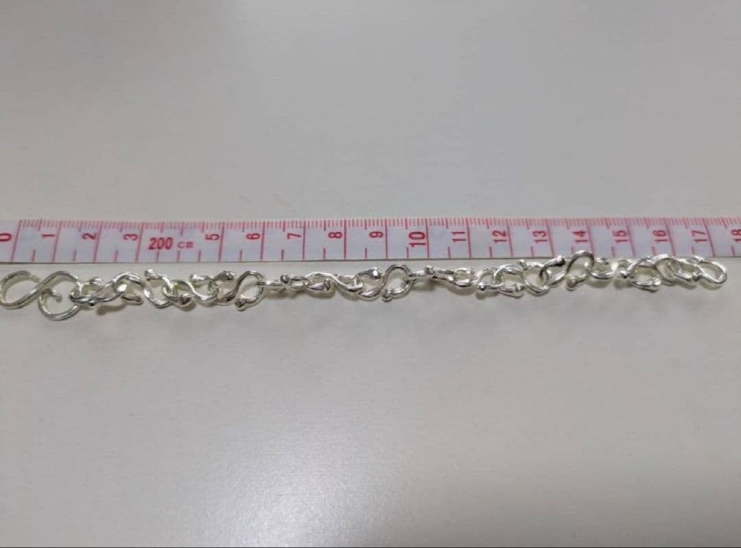 Simuero 925スターリングシルバーブレスレット　ours モーガン蔵人