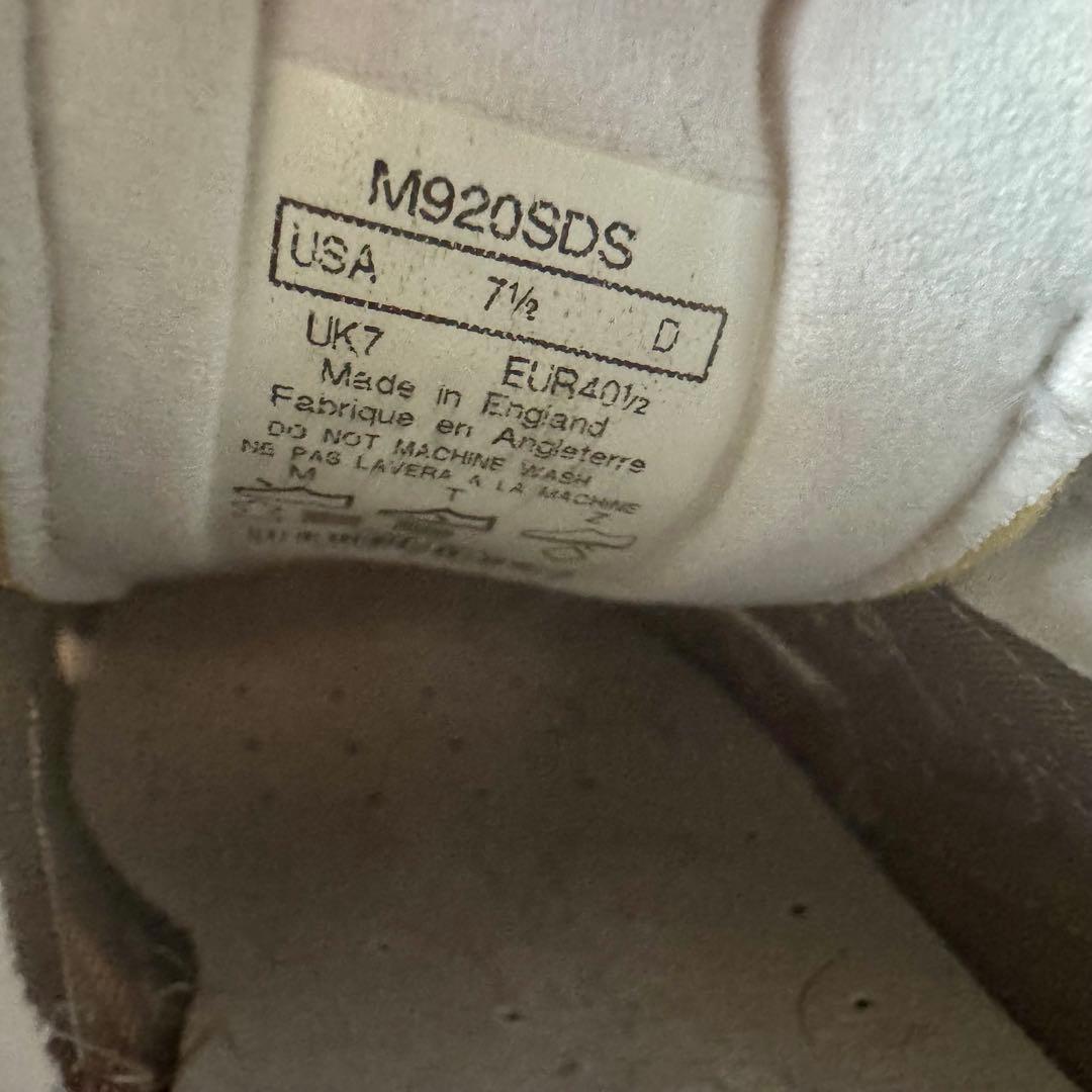 New Balance 920 ニューバランス USA 7 1/2