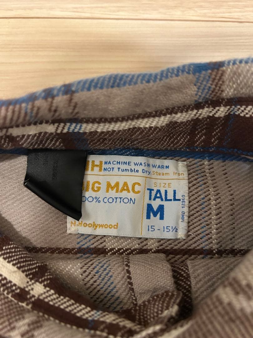 HOOLYWOOD BIGMAC ネルシャツ Mサイズ