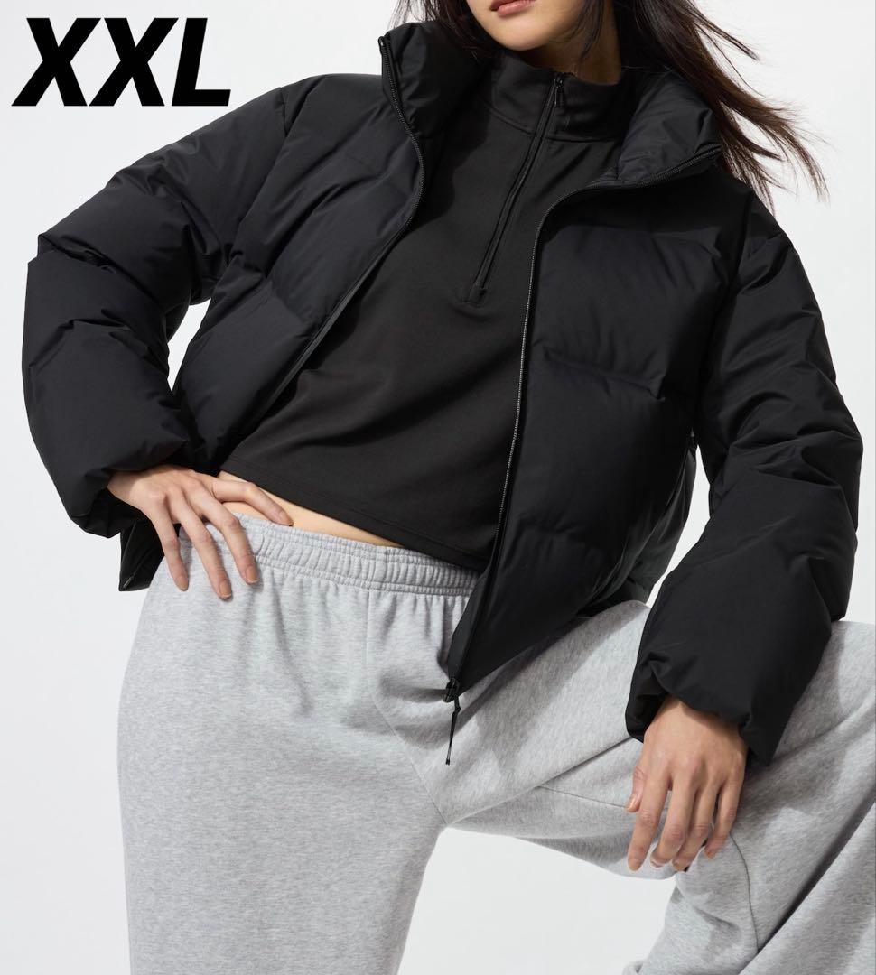 新品未使用　UNIQLO シームレスダウンショートジャケット　XXL