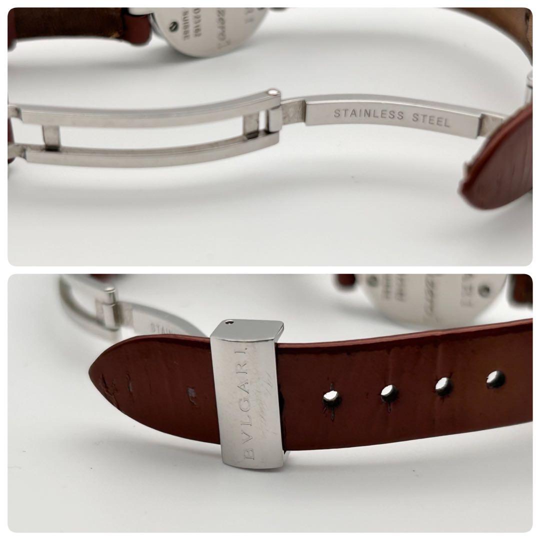 【新品電池 稼働】BVLGARI ブルガリ ビーゼロワン ピンクシェル文字盤