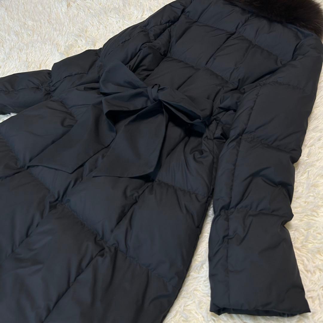 アプワイザーリッシェ LIMONTA ダウンコート 黒 M 美シルエット