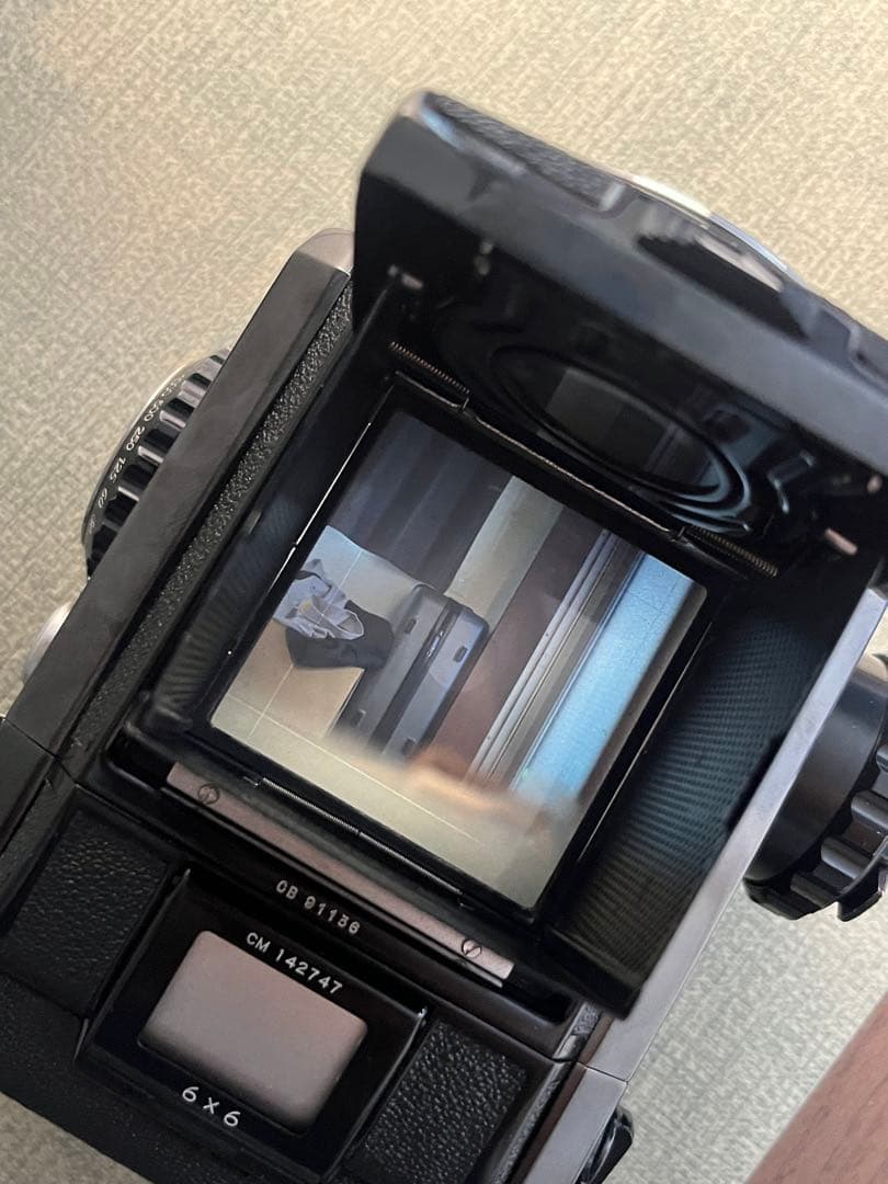 【ii】BRONICA S2 ブラック 中判カメラ 75mmレンズ付き