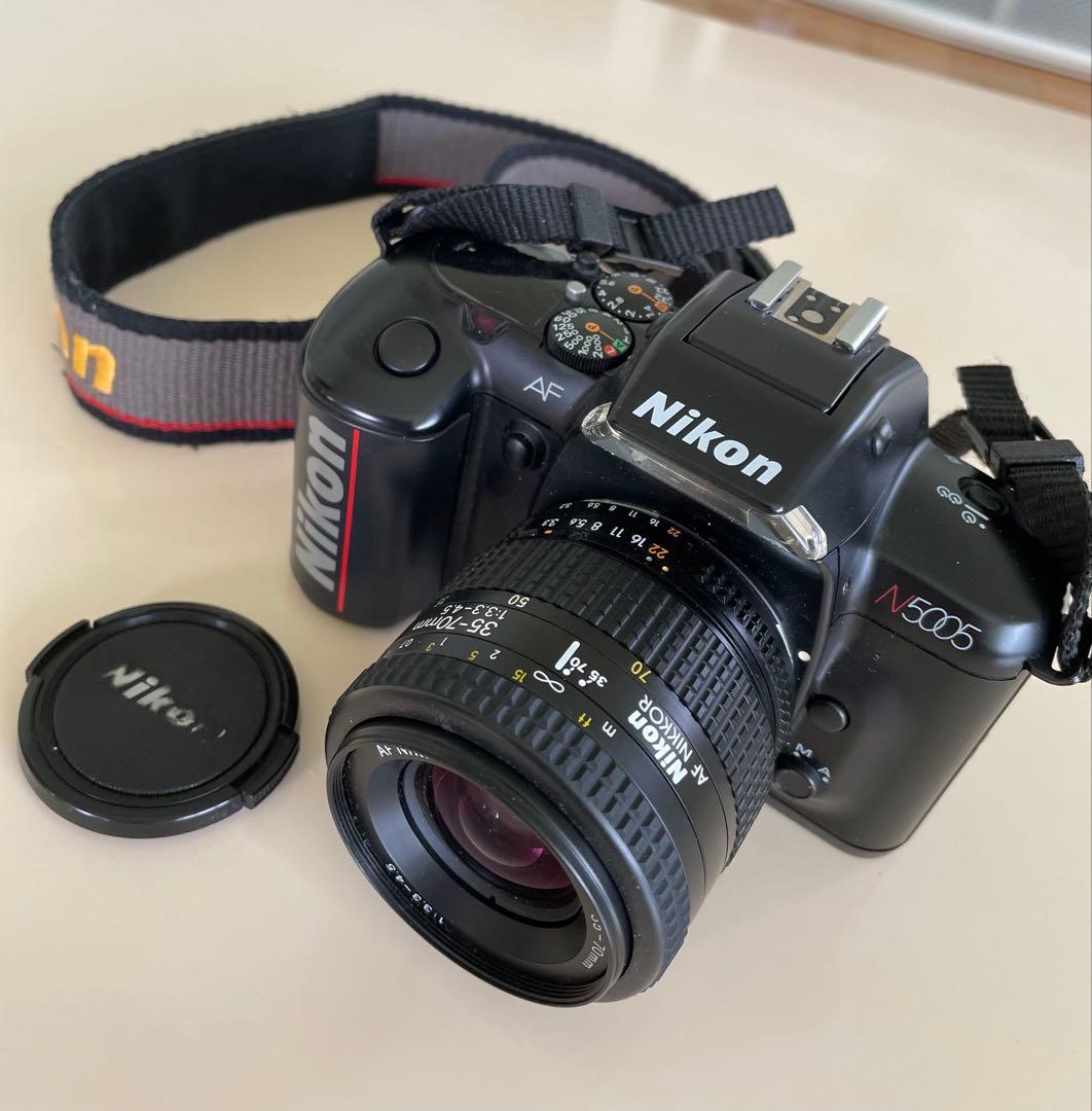 Nikon N5005ニコン　カメラ&レンズ　ニッコール70-210　35-70