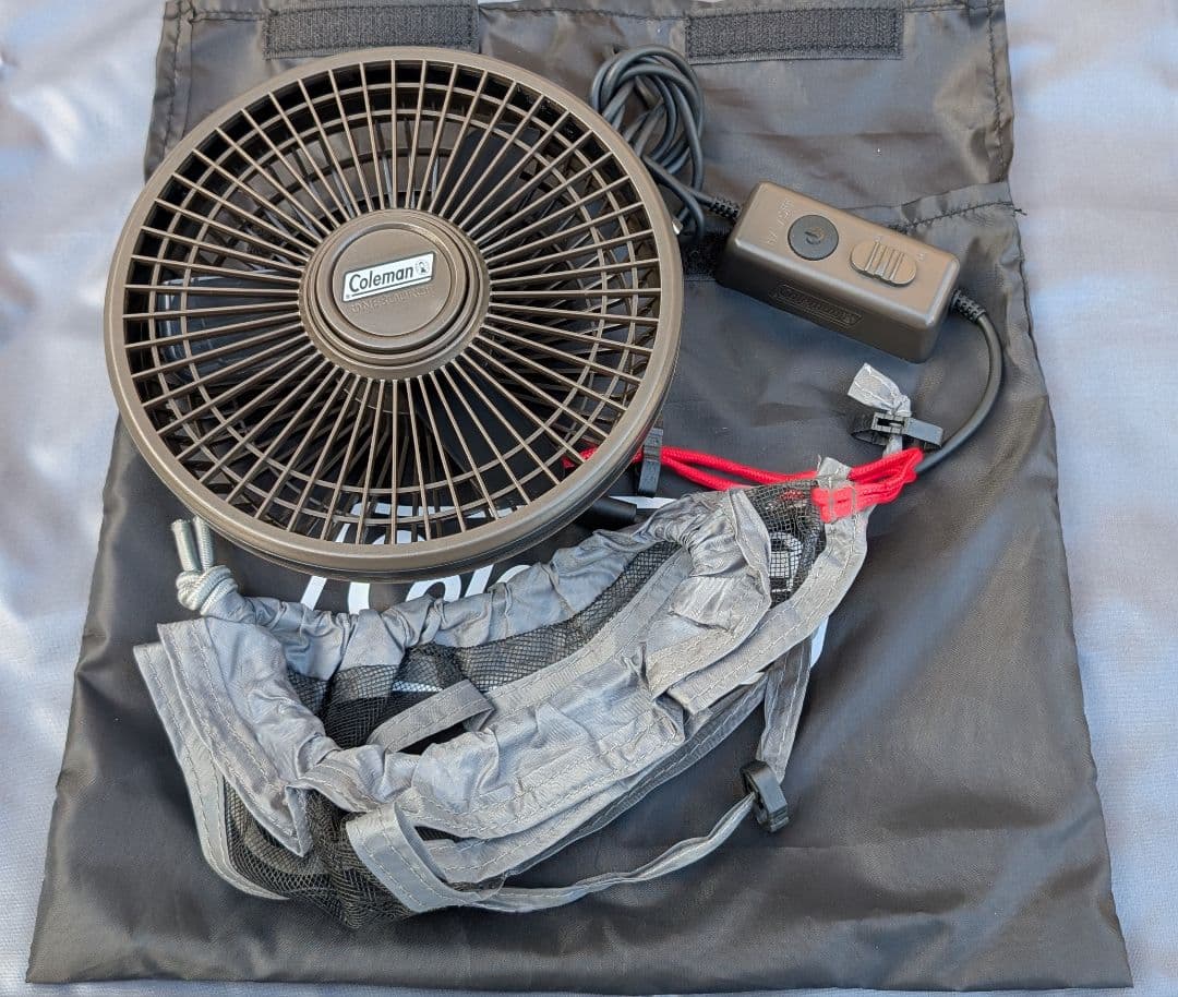 【美品】ツーリングドームlx+　リバーシブルファン等セット