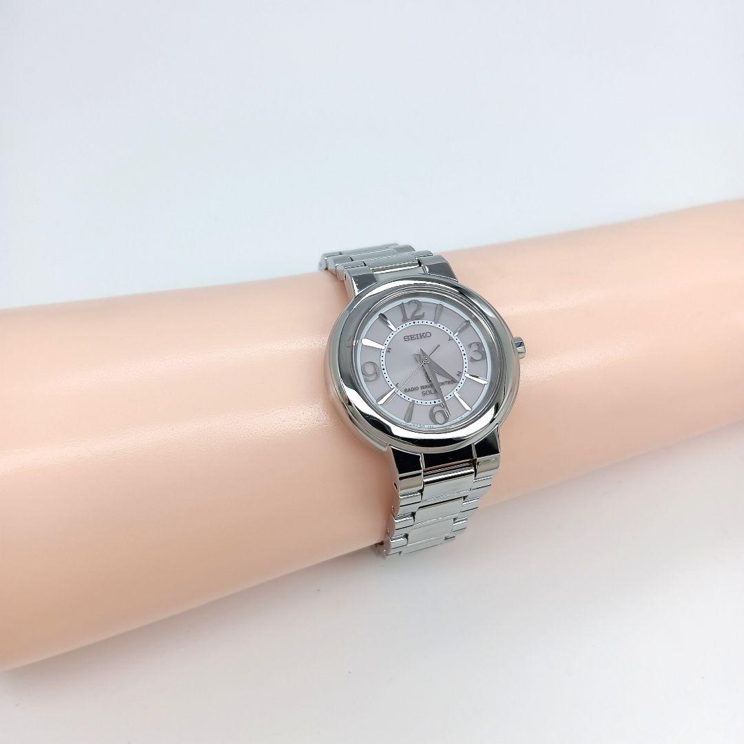 【美品 電波ソーラー】セイコー　ルキア　レディース腕時計　aB8-L-1