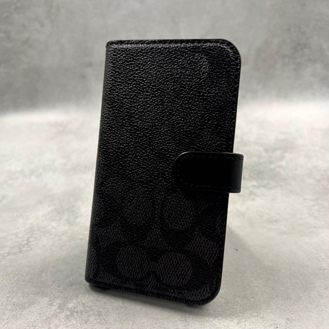 COACH シグネチャー ブック 13mini iPhoneケース 8286