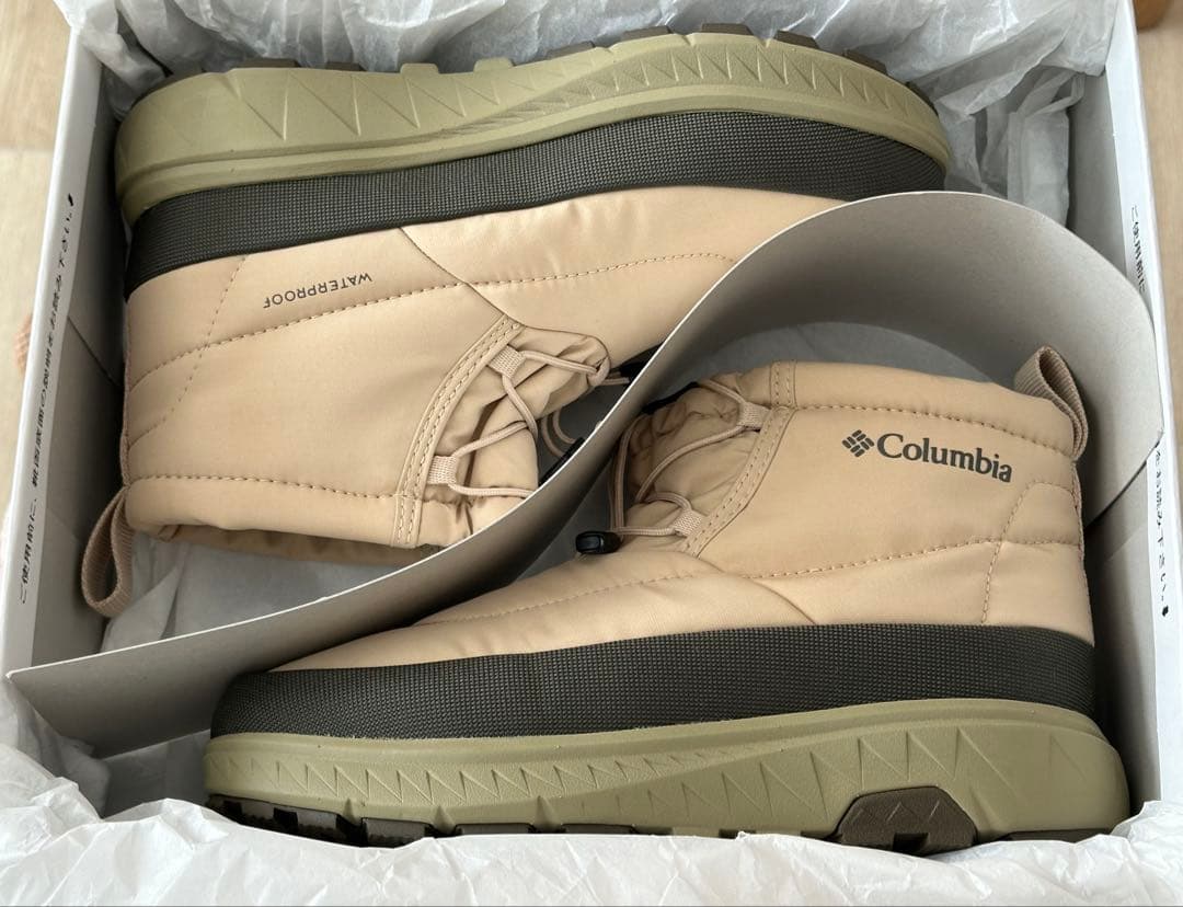 R*☆様 コロンビア☆ショートブーツ ベージュ YU2743イエローテイル 新品