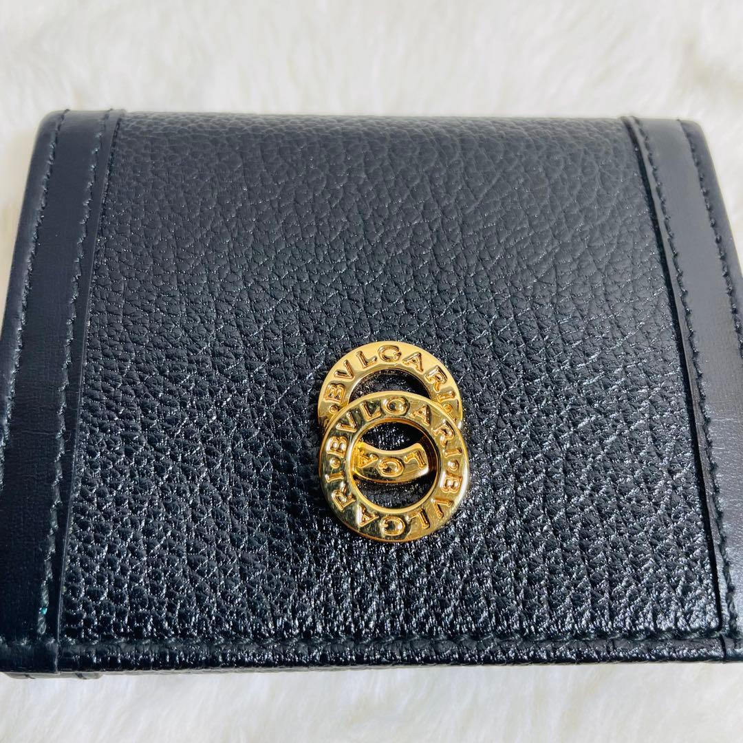 新品未使用　BVLGARI 箱付ドッピオトンド　ケース　ブラック　希少