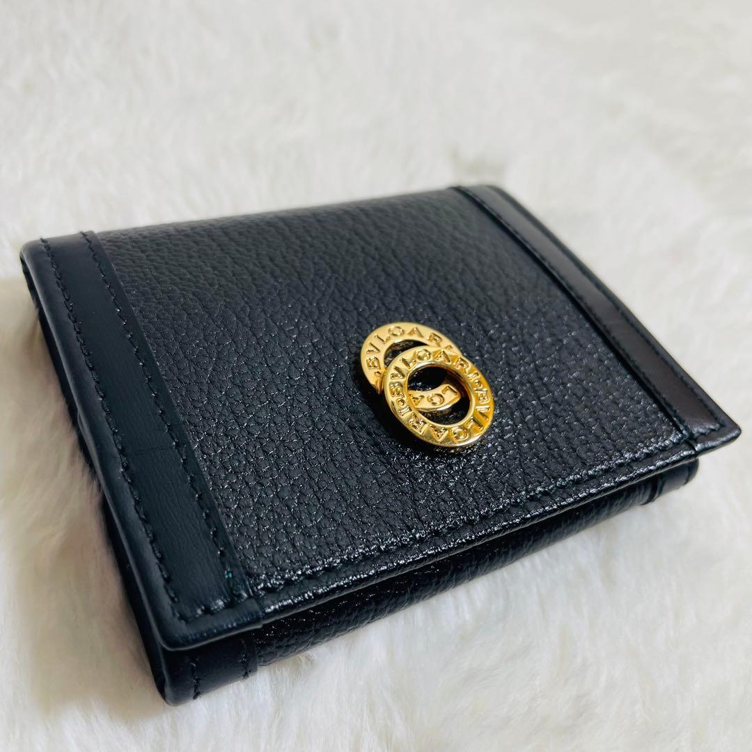 新品未使用　BVLGARI 箱付ドッピオトンド　ケース　ブラック　希少