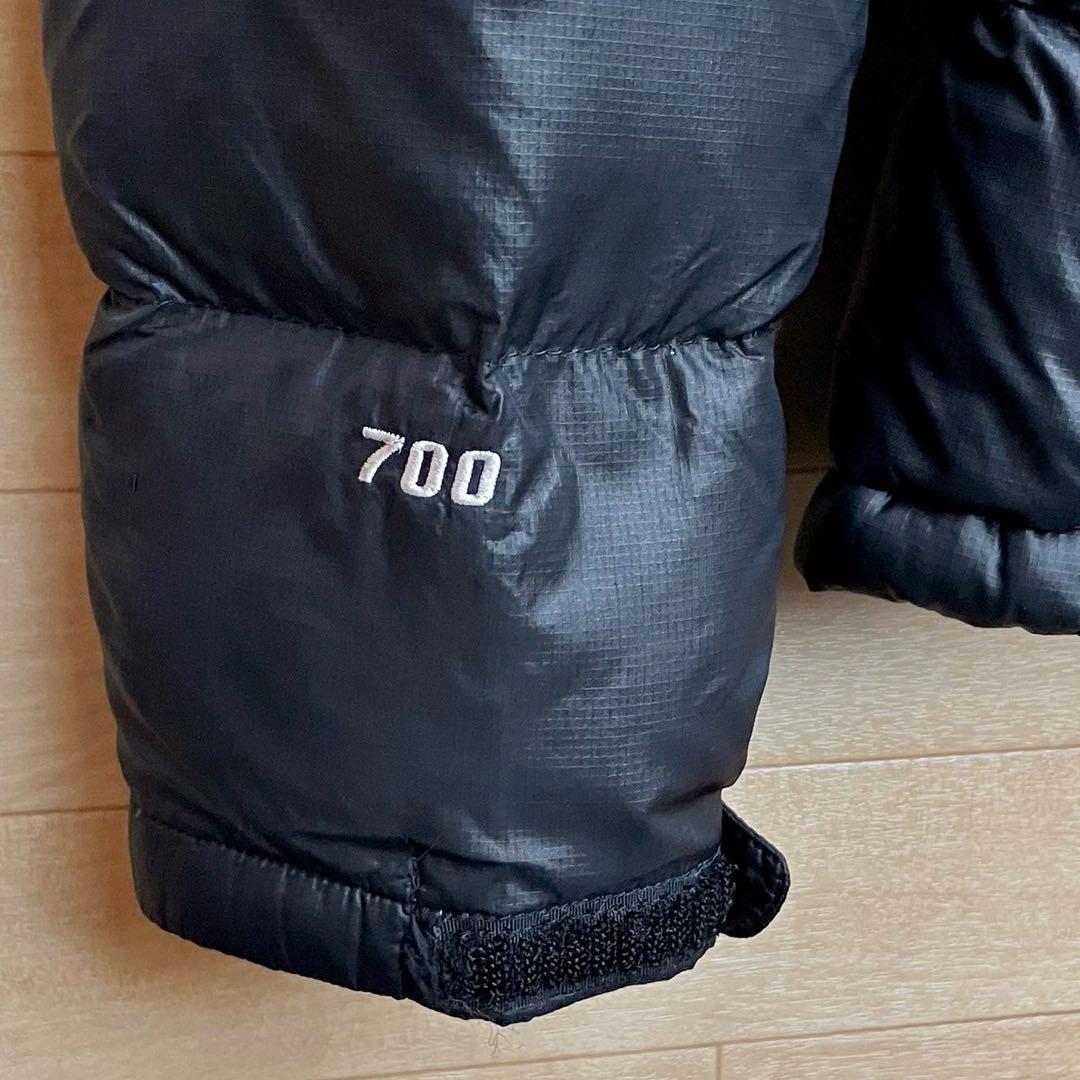 ザ ノースフェイス ヌプシ ダウンジャケット M 黒 ダウン 美中古品