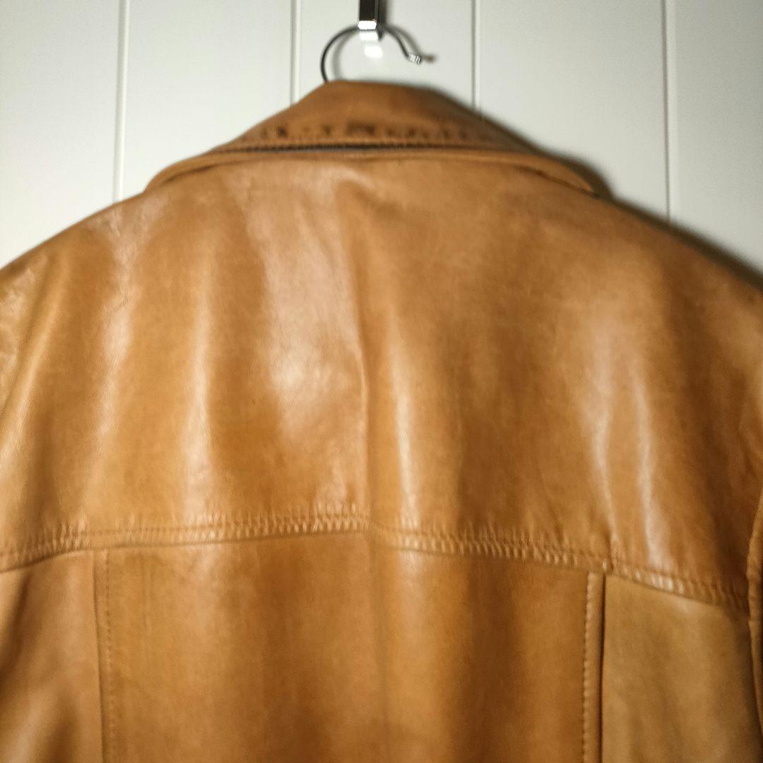 ◤ Schott ◢ ショット キャメル レザージャケット ヴィンテージ