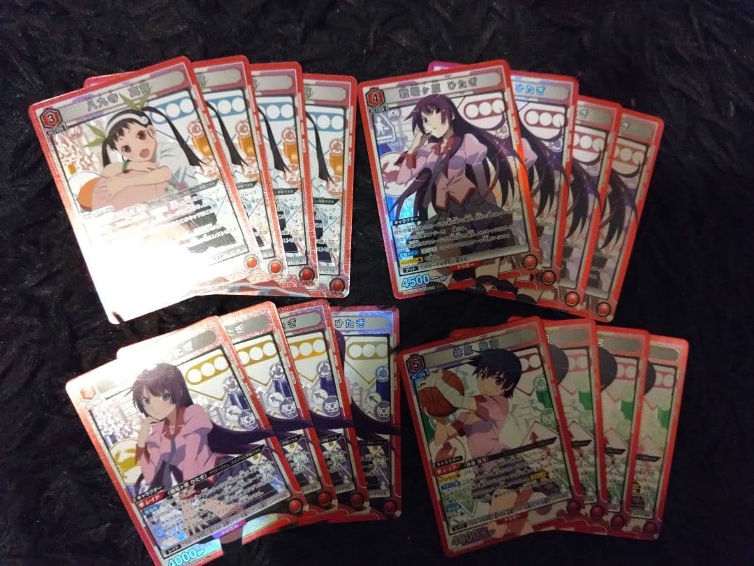 s*2様 物語シリーズ UNION ARENA 4コン一部パラレルー