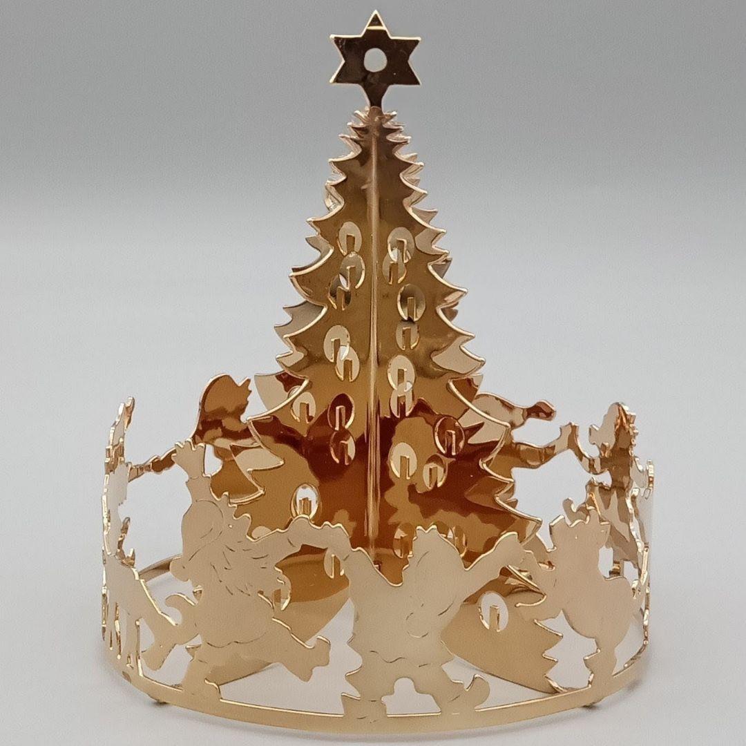 ジョージ ジェンセン イヤーオーナメント ５点 セット クリスマス 共箱