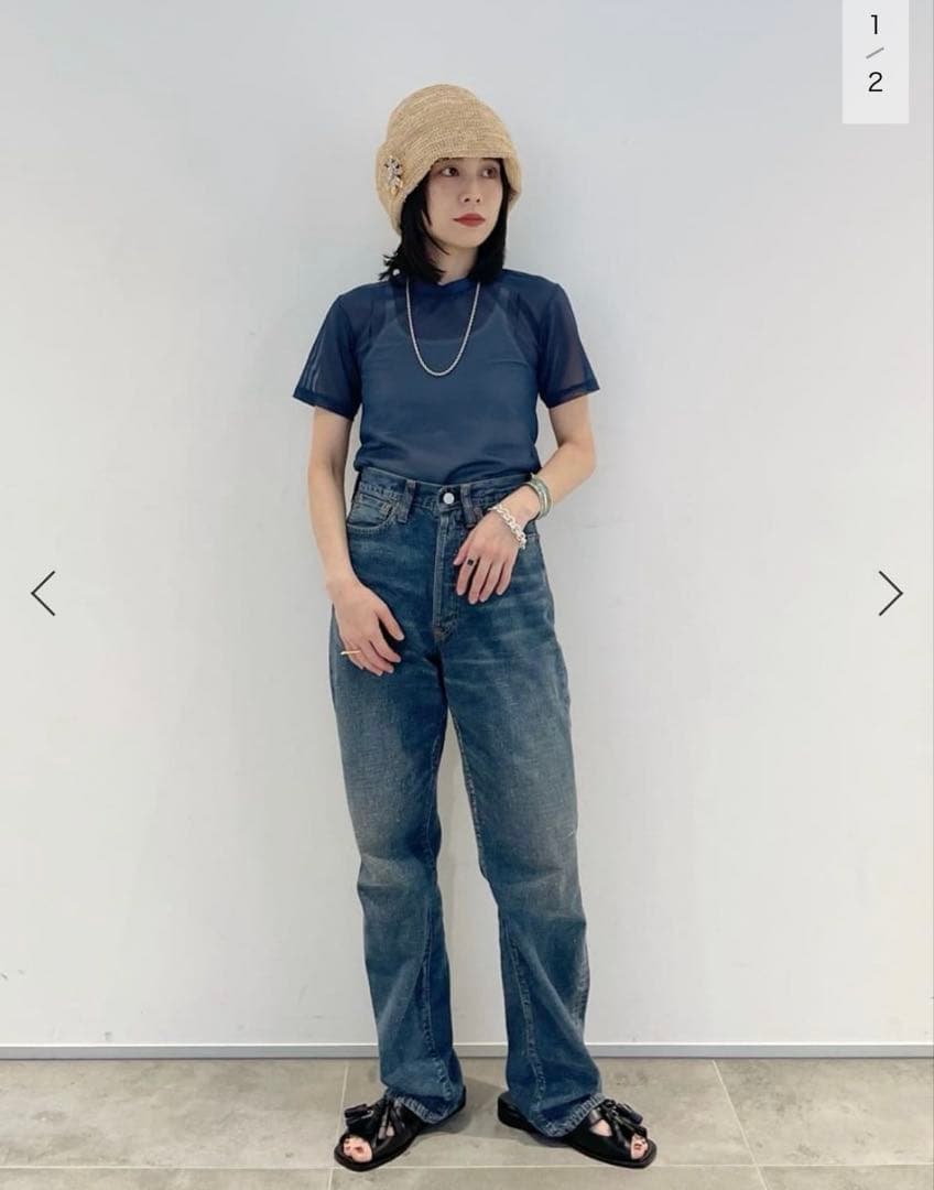 パンツ NEWMANUAL MONROE STYLE JEANS 29