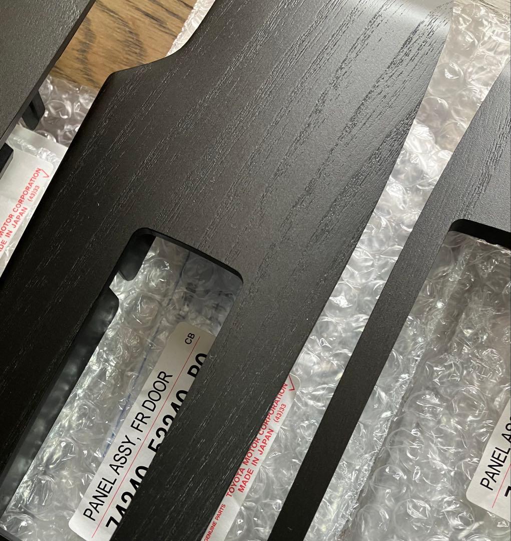 レクサスIS30系 純正パワーウィンドウＳＷカバーセット アッシュ銀墨 希少