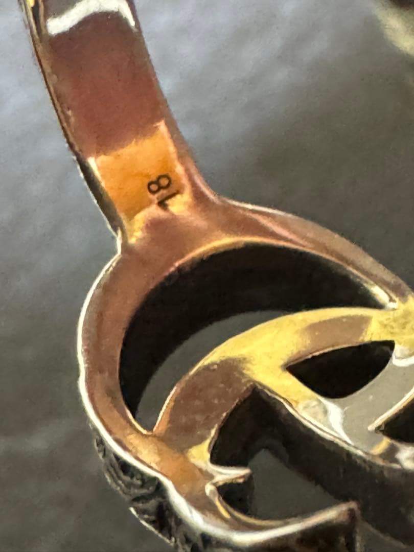 ダブルG キーモチーフ リング