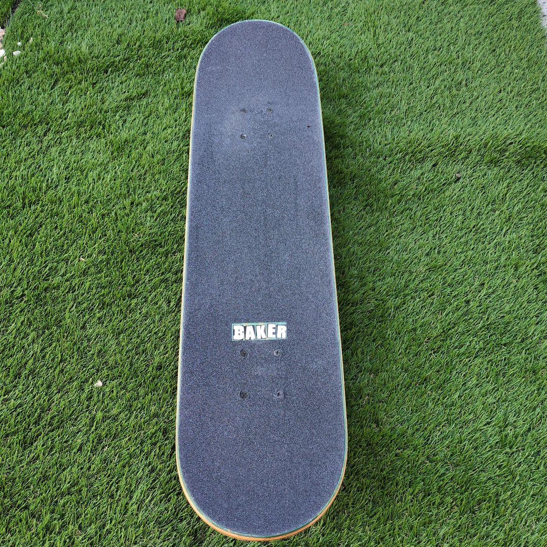 BAKER コンプリートスケートボード レッド/ブラック