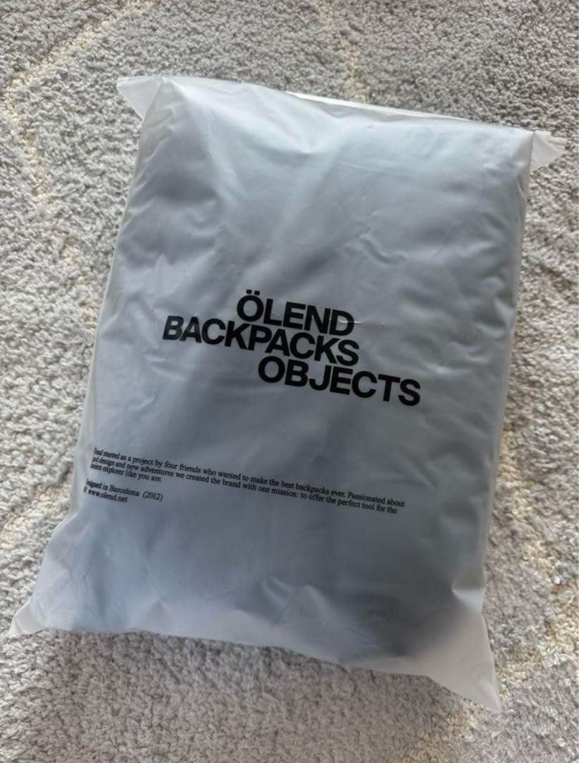 olend Ona Soft Bag coal ÖLEND オーレンド 正規品