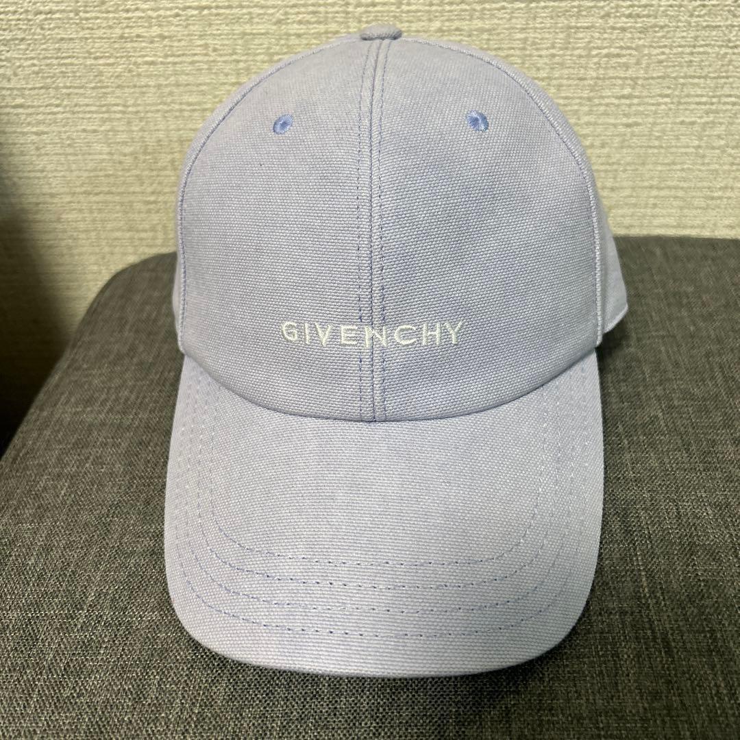 ★激レアカラー★ givenchy ジバンシー　キャップ　パープル　イタリア製