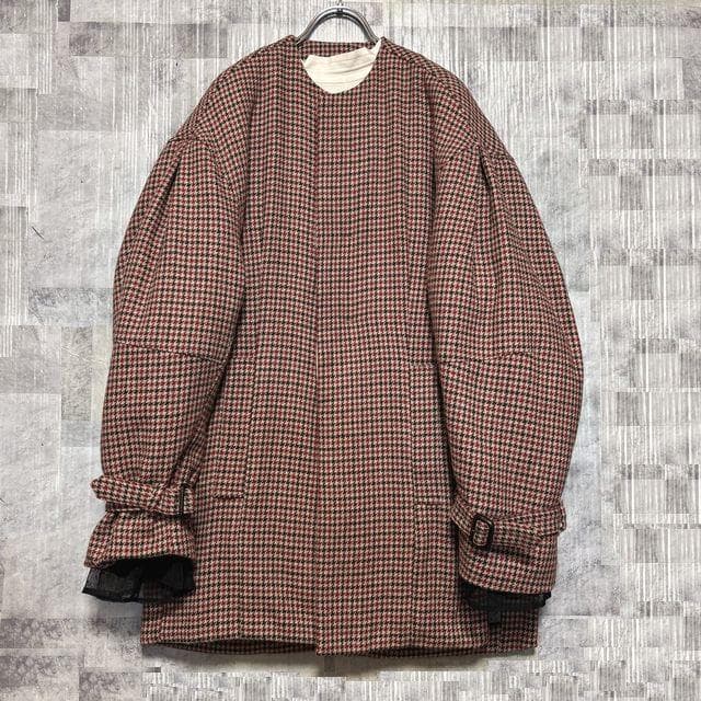 【11.5万円】mister it. リバーシブル2WAY中綿キルティングコート