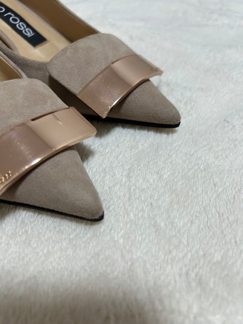 Sergio Rossi セルジオロッシsr1ベージュパンプス　34