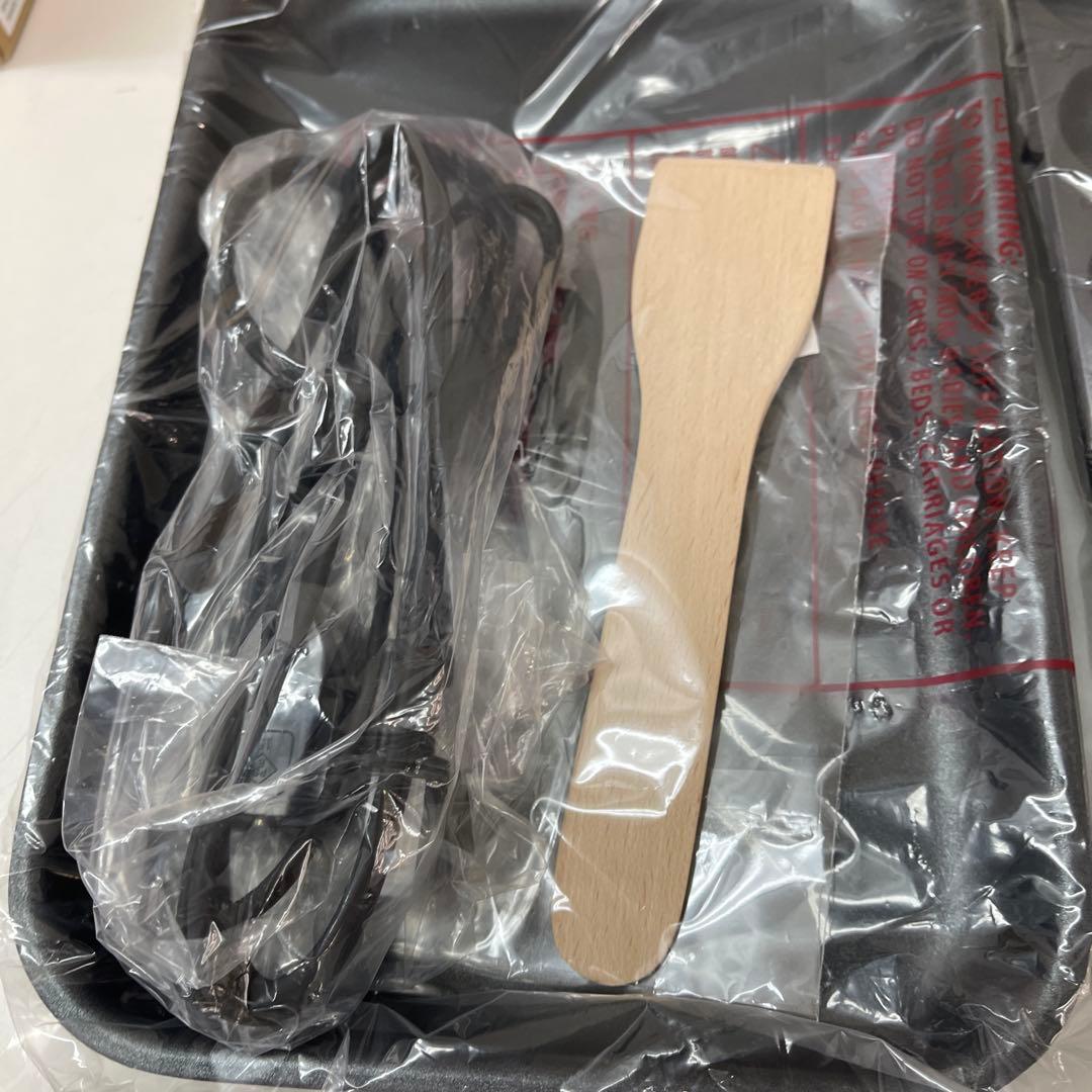 新品BRUNO コンパクトホットプレート(BOEO21-SBL)ホワイト　白