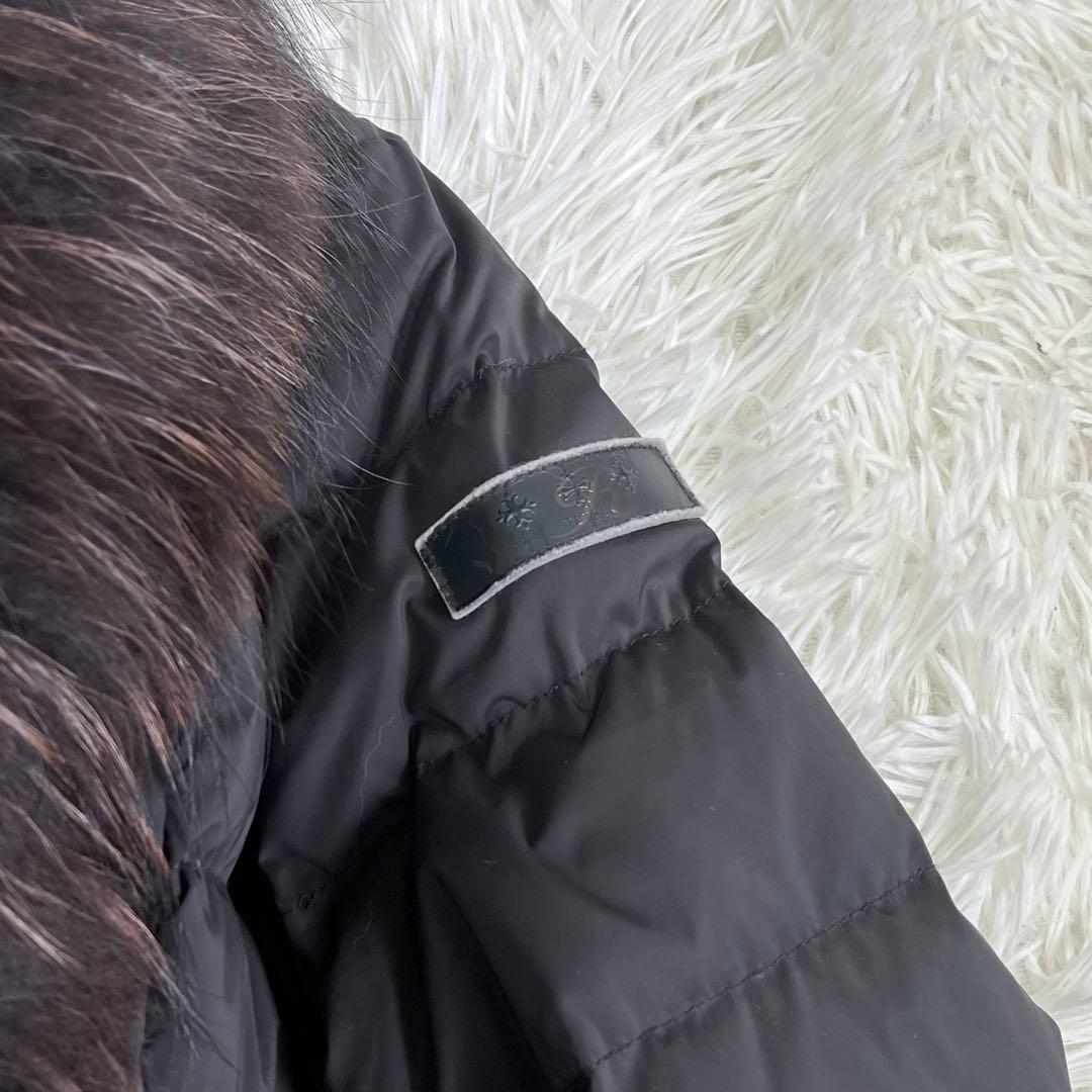 美品　タトラス　ダウンコート　ポモナ　最高級ライン　2way　ファー　黒　M