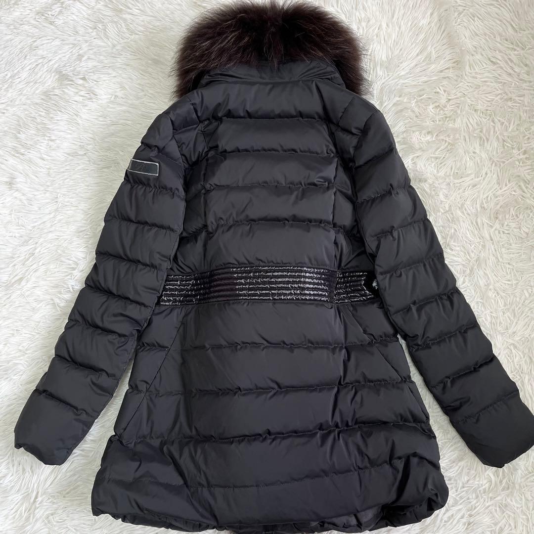 美品　タトラス　ダウンコート　ポモナ　最高級ライン　2way　ファー　黒　M