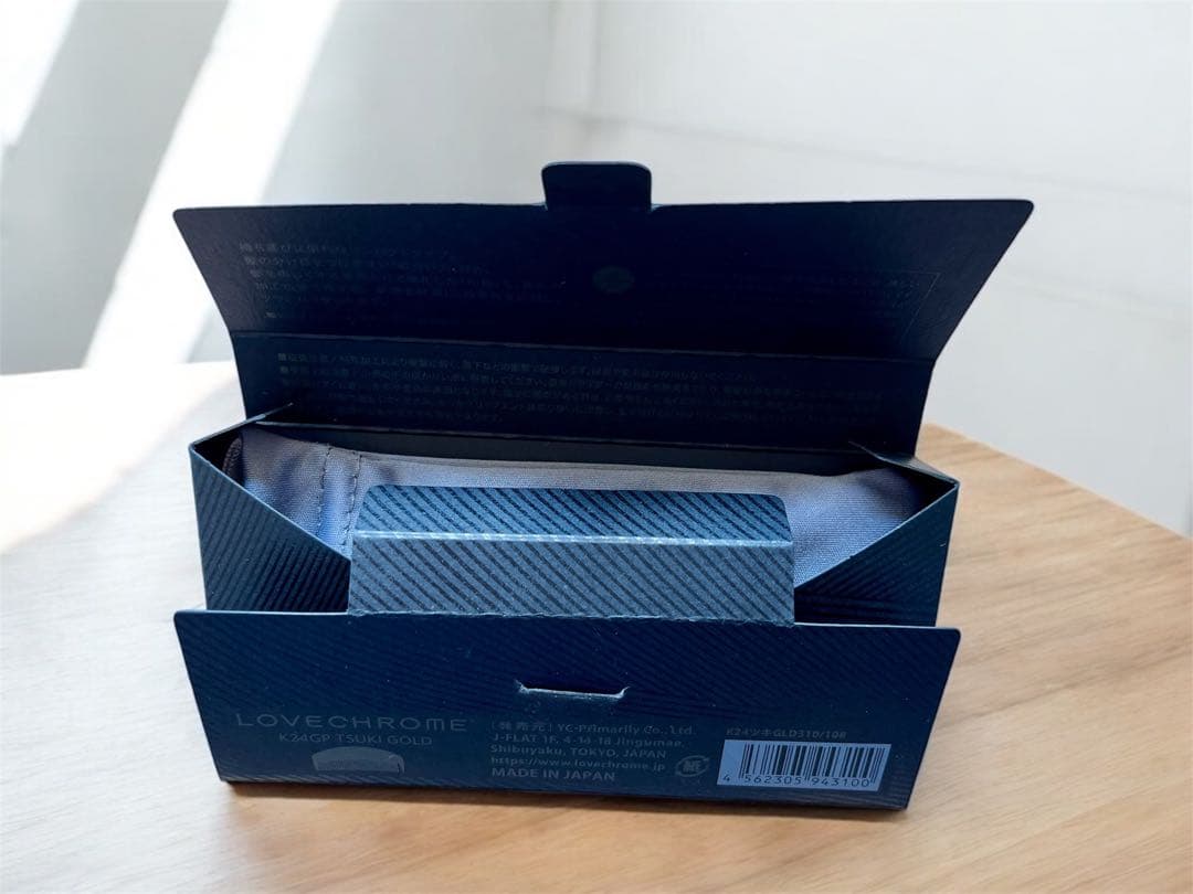 LOVECHROME コーム K24GPツキ　ゴールド