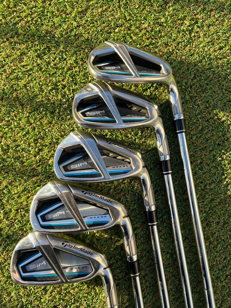 テーラーメイド　SIM MAX ＯＳ アイアン5本セット