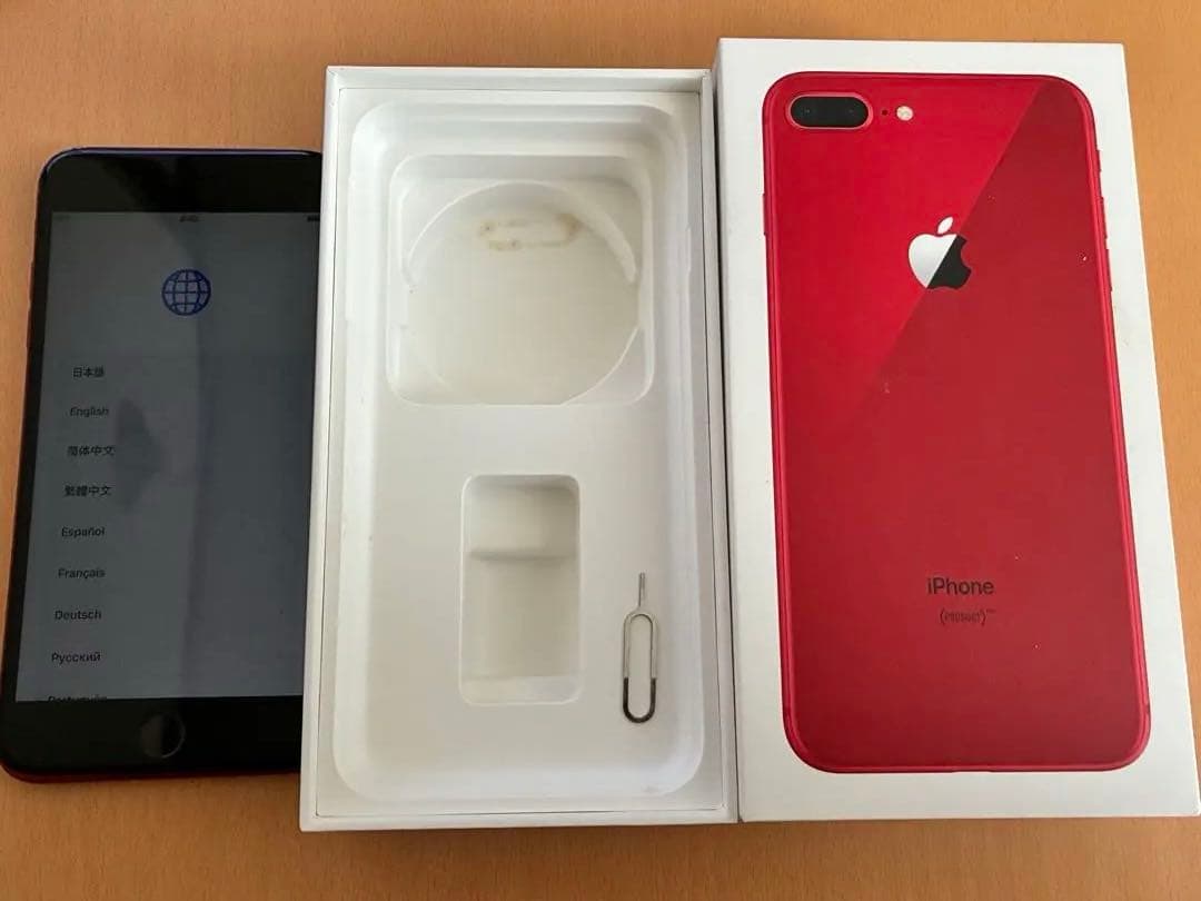 iPhone 8 Plus 本体　【ジャンク(背面割れ)】