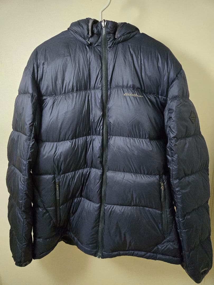ふ*ー様 美品　エディーバウアー　ダウンジャケット　EB650　リバーシブル　X
