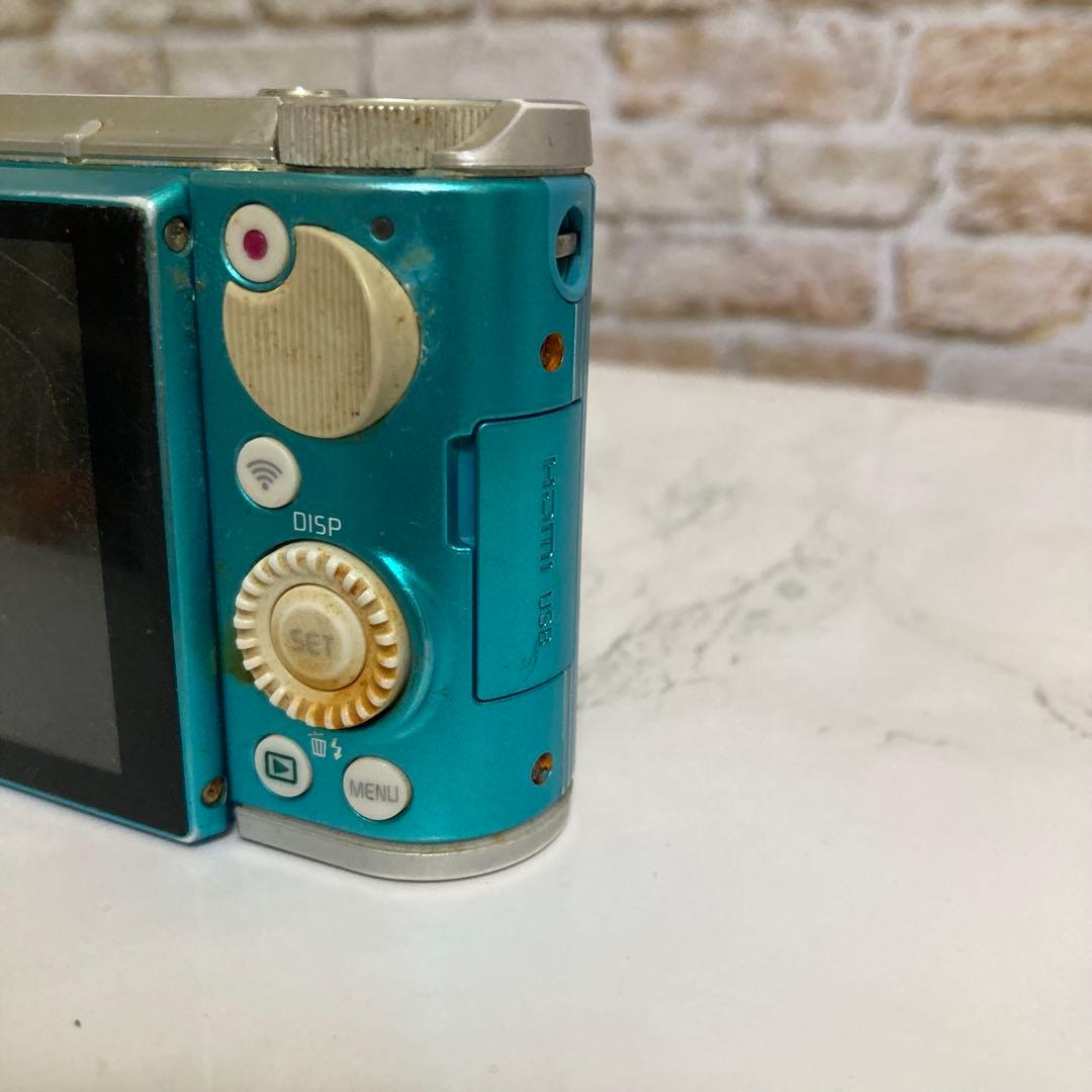 CASIO EXILIM EX-ZR1800 ブルー ジャンク 動作未確認